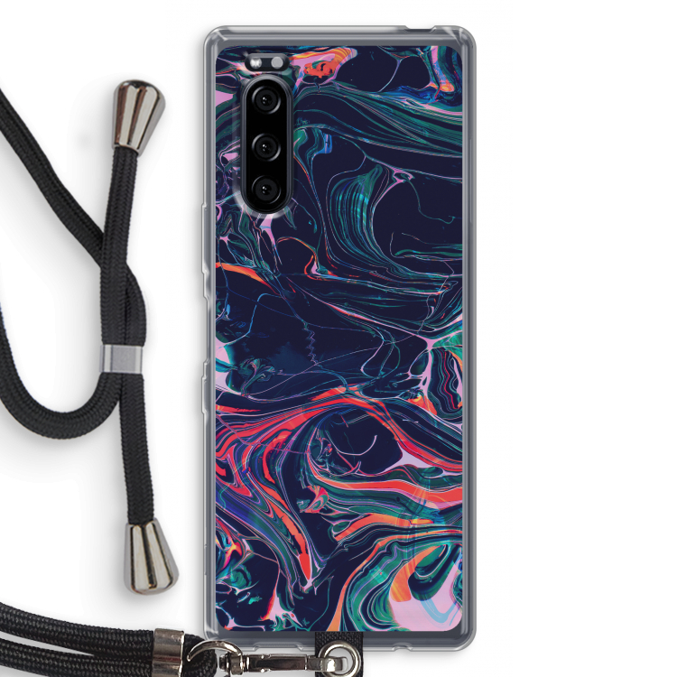 Light Years Beyond: Sony Xperia 5 Transparant Hoesje met koord