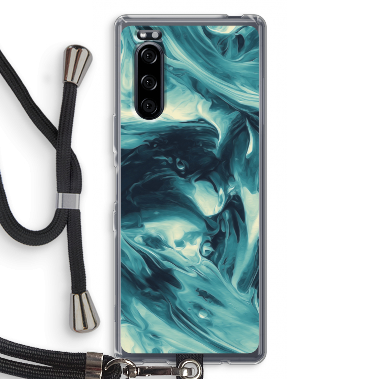 Dreaming About Whales: Sony Xperia 5 Transparant Hoesje met koord