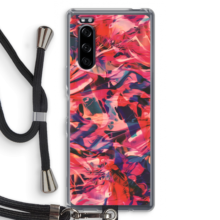 California: Sony Xperia 5 Transparant Hoesje met koord