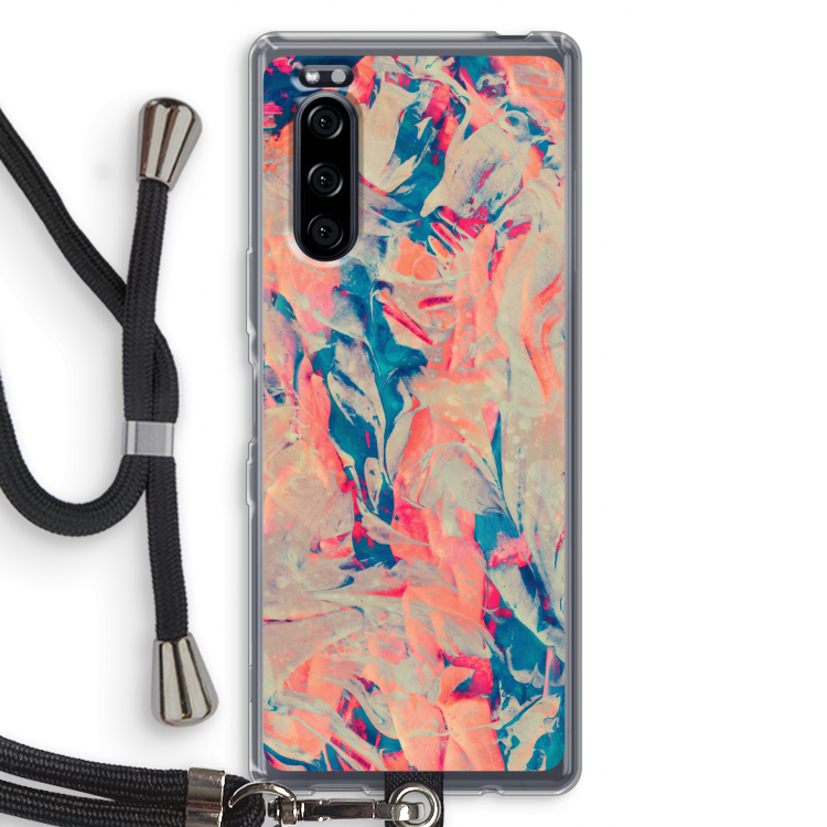 Alone: Sony Xperia 5 Transparant Hoesje met koord