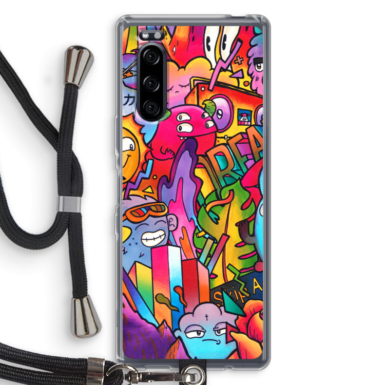 Dreams: Sony Xperia 5 Transparant Hoesje met koord