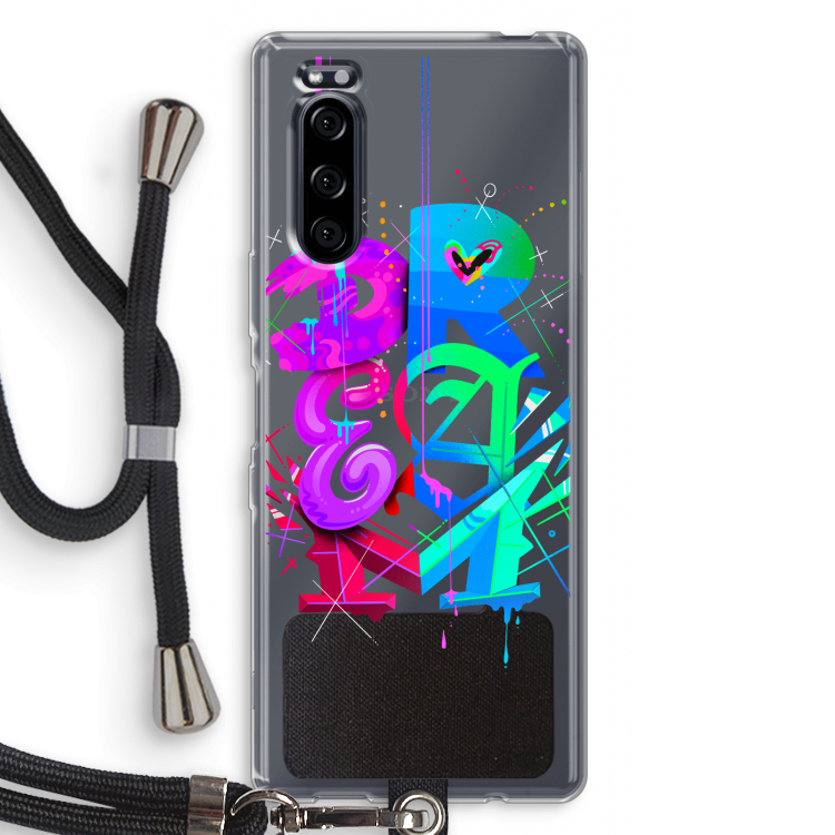 Dream: Sony Xperia 5 Transparant Hoesje met koord