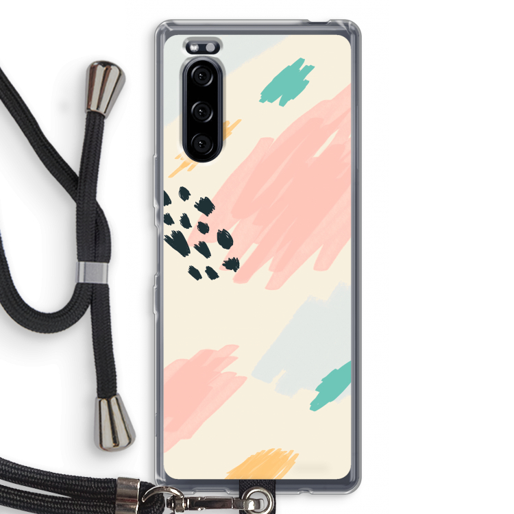 Sunday Chillings: Sony Xperia 5 Transparant Hoesje met koord