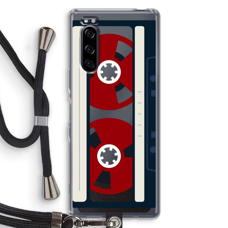 Here's your tape: Sony Xperia 5 Transparant Hoesje met koord