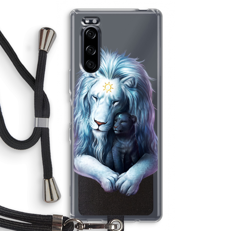 Child Of Light: Sony Xperia 5 Transparant Hoesje met koord