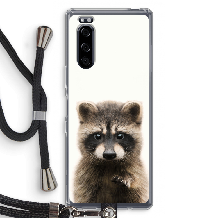 Rocco: Sony Xperia 5 Transparant Hoesje met koord
