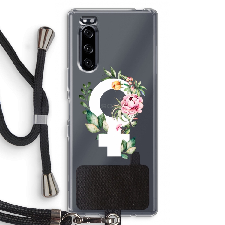 Venus: Sony Xperia 5 Transparant Hoesje met koord