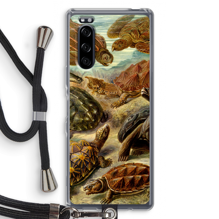 Haeckel Chelonia: Sony Xperia 5 Transparant Hoesje met koord