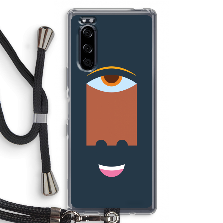 Mono M: Sony Xperia 5 Transparant Hoesje met koord