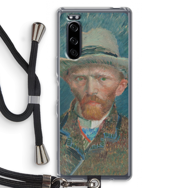 Van Gogh: Sony Xperia 5 Transparant Hoesje met koord
