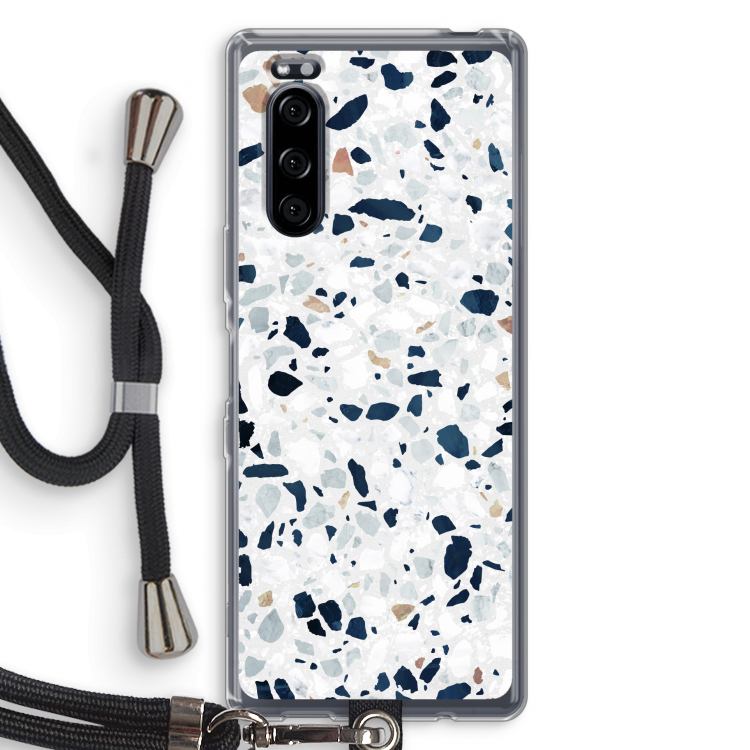 Terrazzo N°1: Sony Xperia 5 Transparant Hoesje met koord