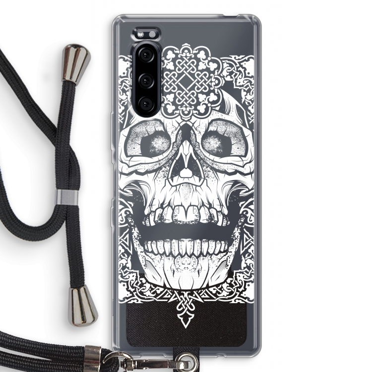 Seek & Destroy: Sony Xperia 5 Transparant Hoesje met koord