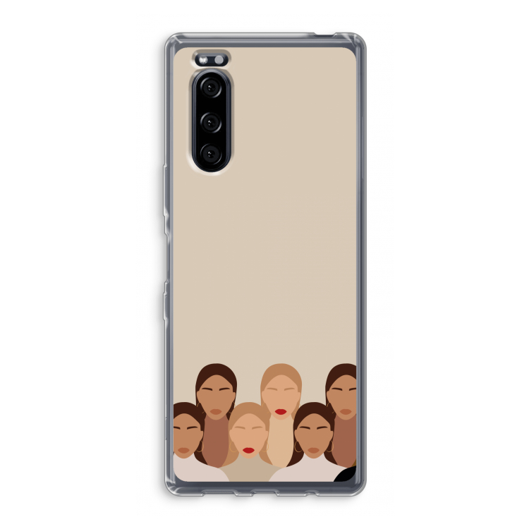 Girls girls girls: Sony Xperia 5 Transparant Hoesje