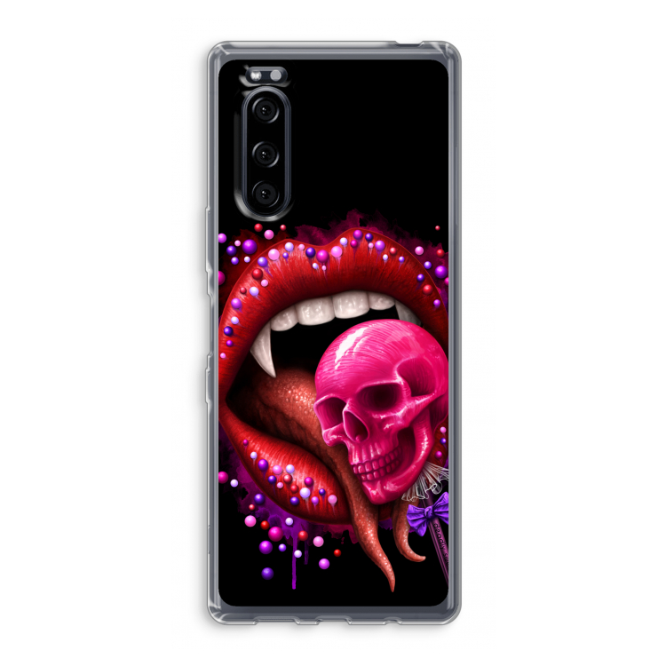 Dodelijk zoet: Sony Xperia 5 Transparant Hoesje