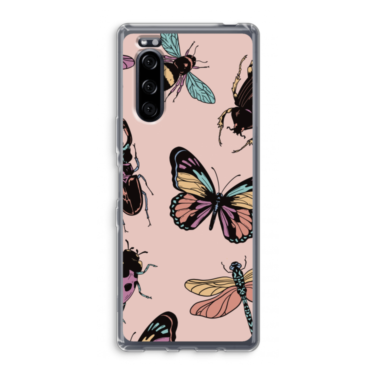 Tiny Bugs: Sony Xperia 5 Transparant Hoesje