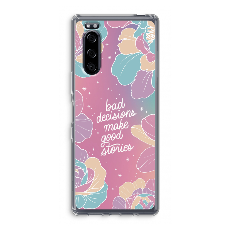 Good stories: Sony Xperia 5 Transparant Hoesje