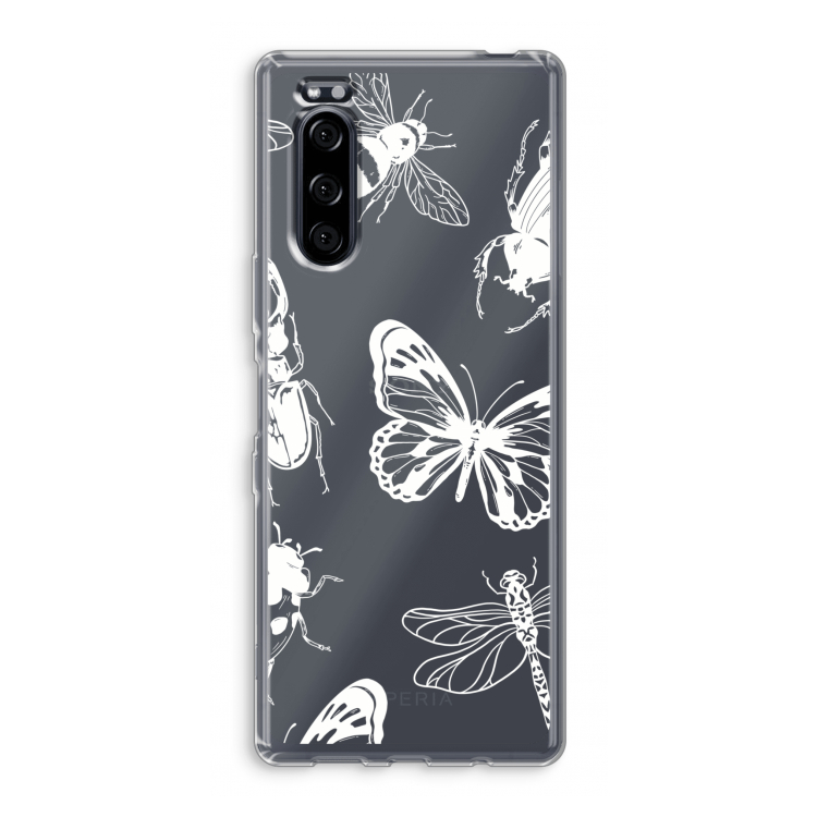 Tiny Bugs: Sony Xperia 5 Transparant Hoesje