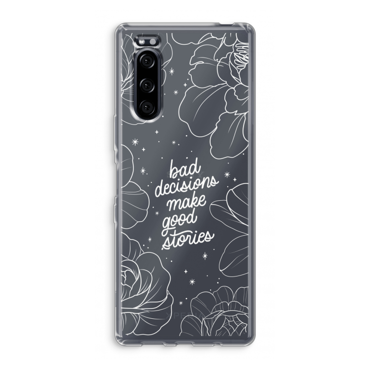 Good stories: Sony Xperia 5 Transparant Hoesje