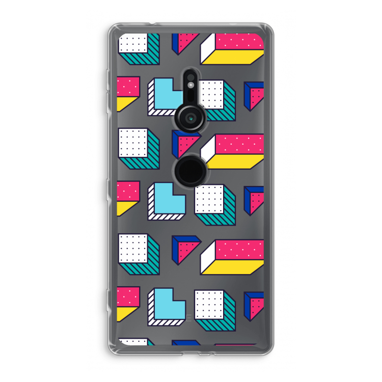 8-bit N°7: Sony Xperia XZ2 Transparant Hoesje
