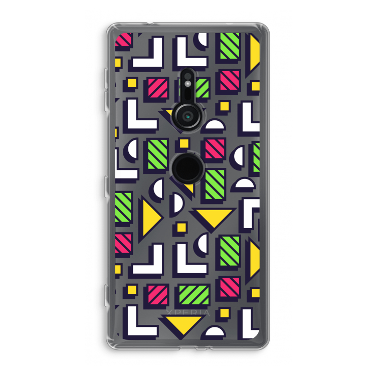 8-bit N°4: Sony Xperia XZ2 Transparant Hoesje