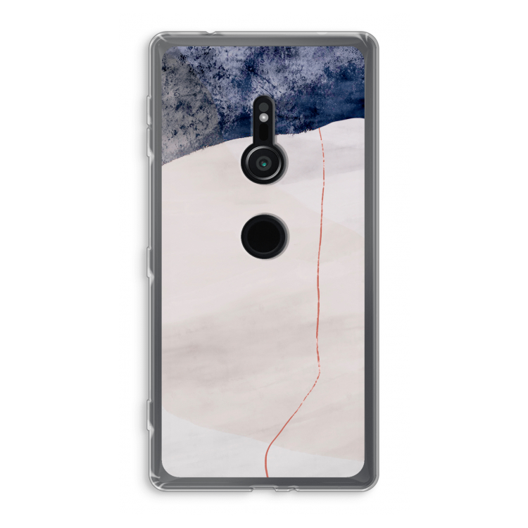 Stone White: Sony Xperia XZ2 Transparant Hoesje