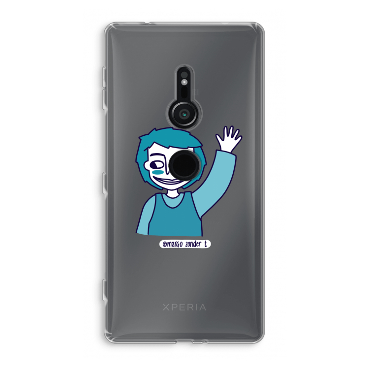 Zwaai: Sony Xperia XZ2 Transparant Hoesje