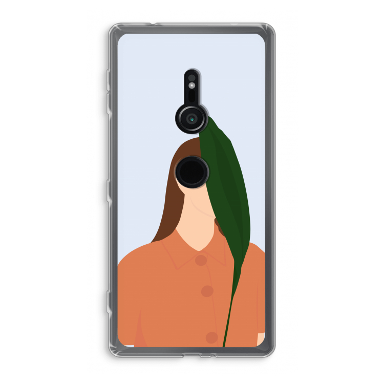 Leaf: Sony Xperia XZ2 Transparant Hoesje