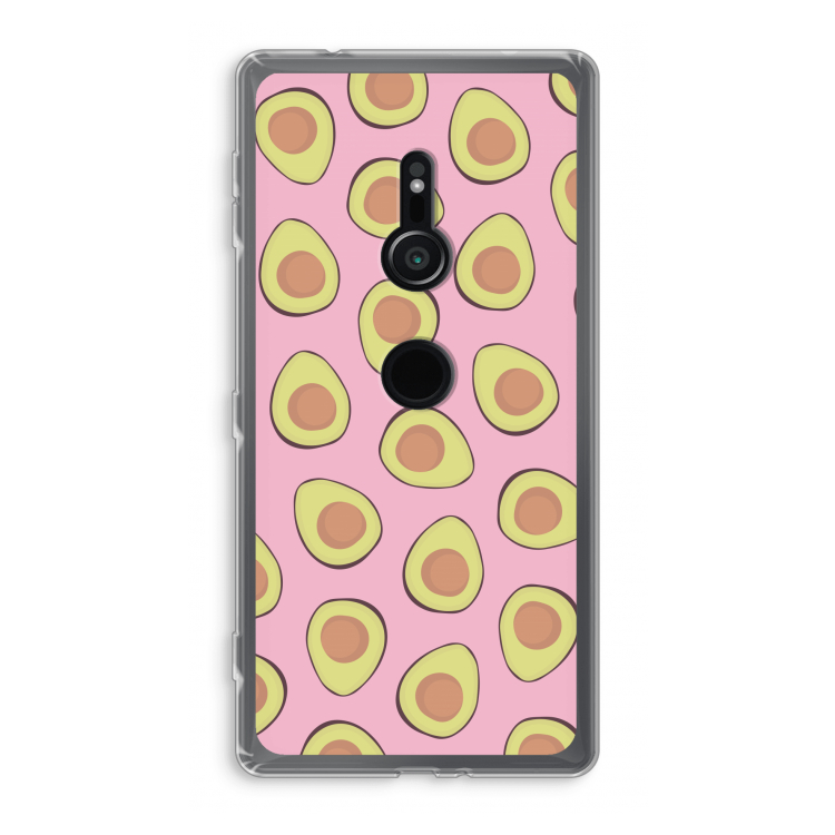 Dancing avocados: Sony Xperia XZ2 Transparant Hoesje