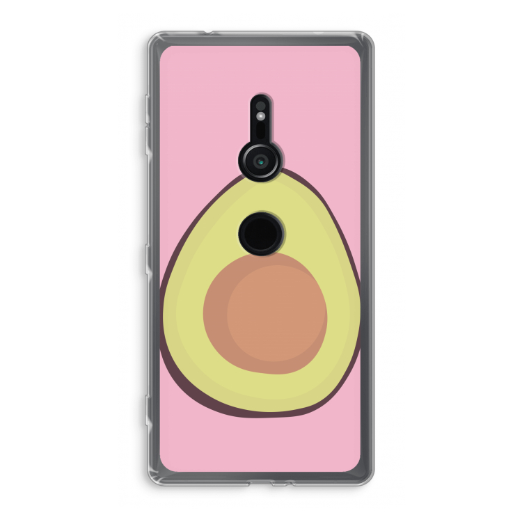 Avocado: Sony Xperia XZ2 Transparant Hoesje