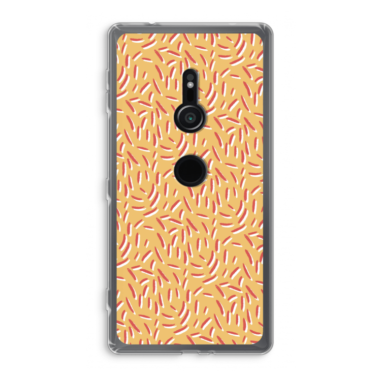 Camouflage: Sony Xperia XZ2 Transparant Hoesje