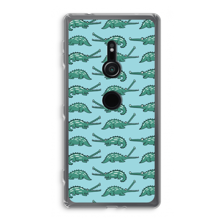 Kroko: Sony Xperia XZ2 Transparant Hoesje