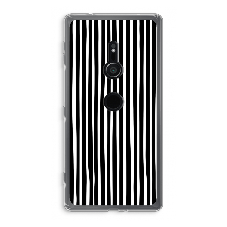 Stripes: Sony Xperia XZ2 Transparant Hoesje
