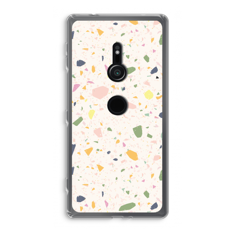 Terrazzo N°21: Sony Xperia XZ2 Transparant Hoesje