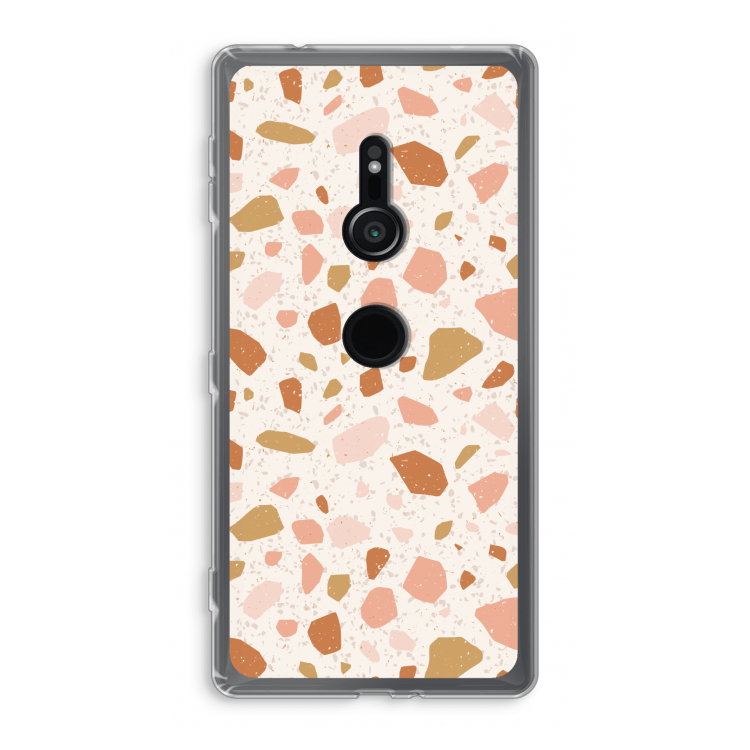 Terrazzo N°18: Sony Xperia XZ2 Transparant Hoesje