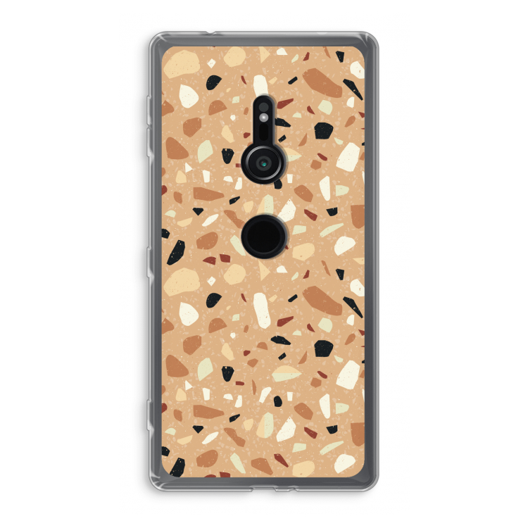 Terrazzo N°17: Sony Xperia XZ2 Transparant Hoesje