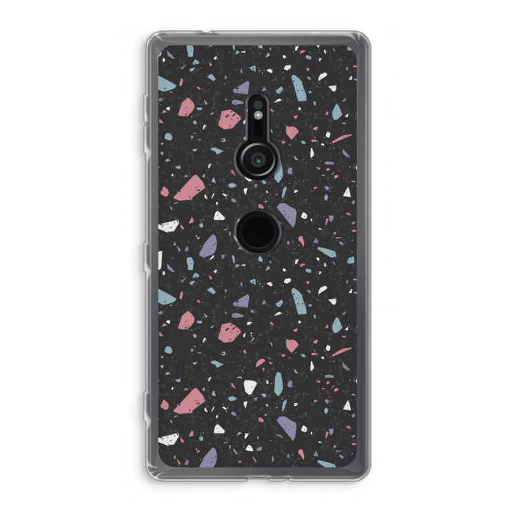 Terrazzo N°16: Sony Xperia XZ2 Transparant Hoesje