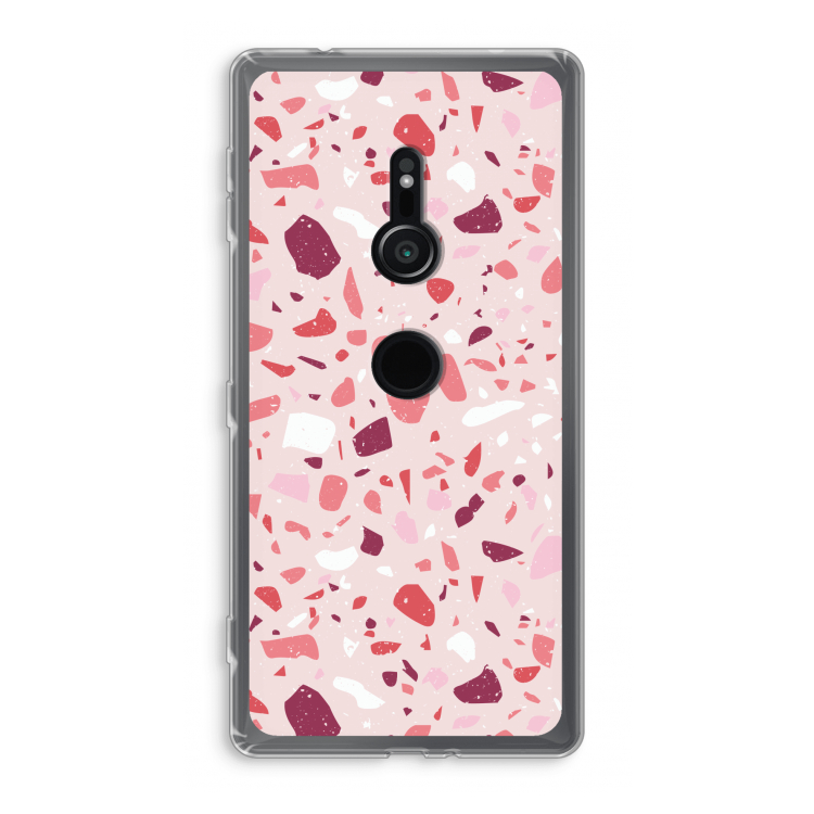 Terrazzo N°15: Sony Xperia XZ2 Transparant Hoesje