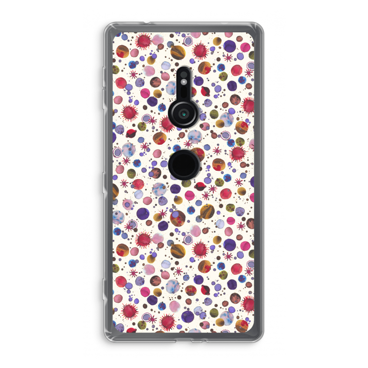 Planets Space: Sony Xperia XZ2 Transparant Hoesje