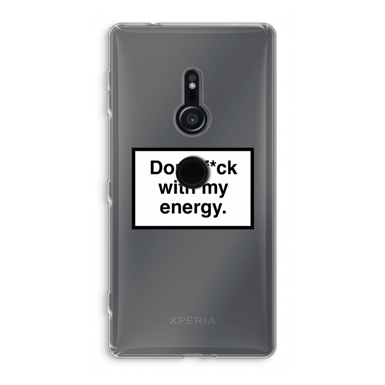 My energy: Sony Xperia XZ2 Transparant Hoesje