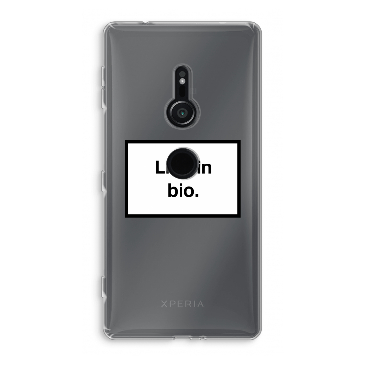 Link in bio: Sony Xperia XZ2 Transparant Hoesje
