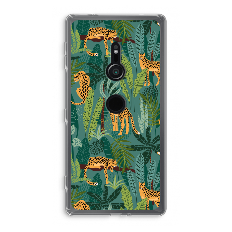 Luipaard 2: Sony Xperia XZ2 Transparant Hoesje
