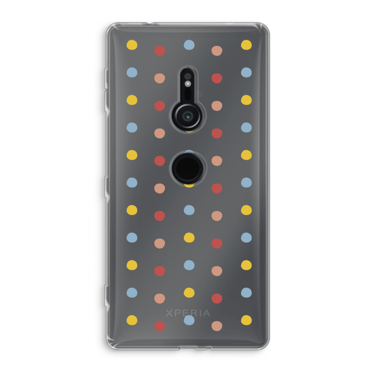 Bollen: Sony Xperia XZ2 Transparant Hoesje