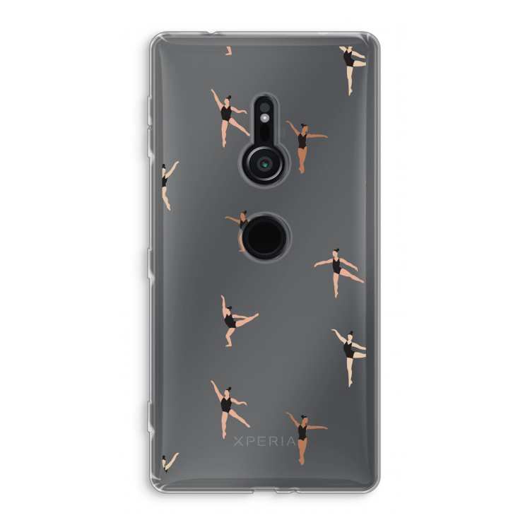 Dancing #1: Sony Xperia XZ2 Transparant Hoesje