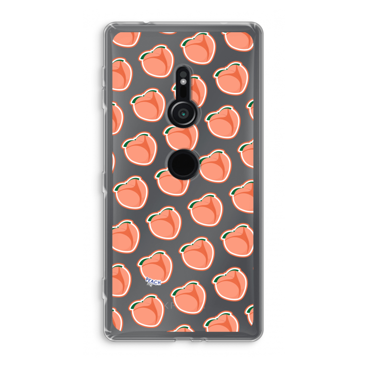 Just peachy: Sony Xperia XZ2 Transparant Hoesje