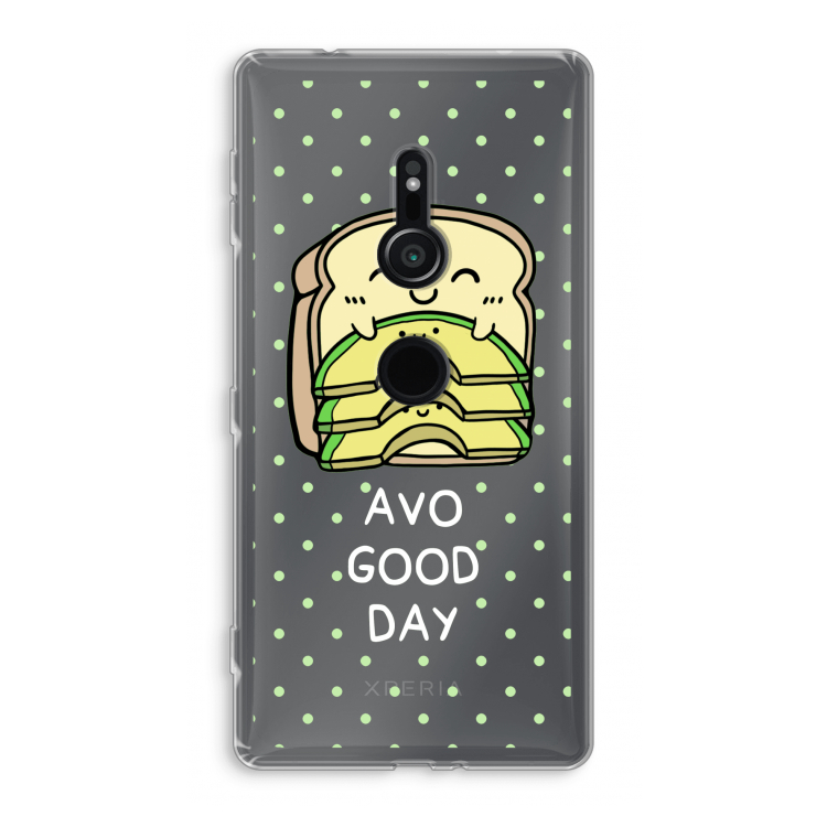 Avo Good Day: Sony Xperia XZ2 Transparant Hoesje