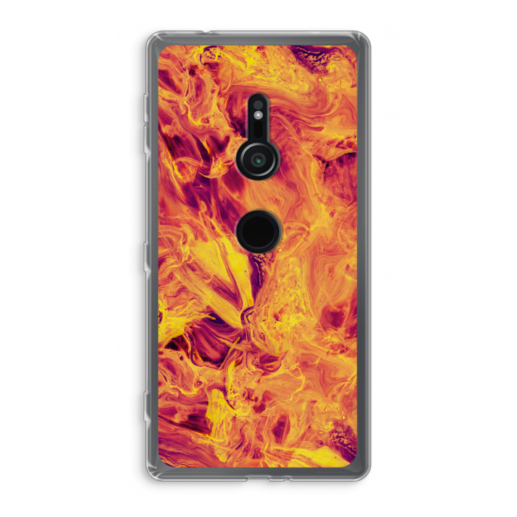Eternal Fire: Sony Xperia XZ2 Transparant Hoesje