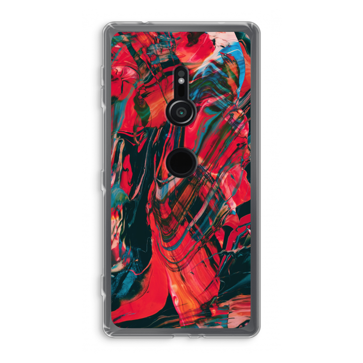 Endless Descent: Sony Xperia XZ2 Transparant Hoesje