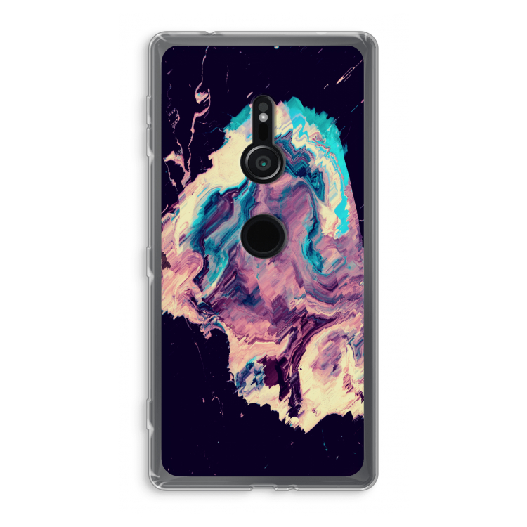 Cosmic Silence: Sony Xperia XZ2 Transparant Hoesje