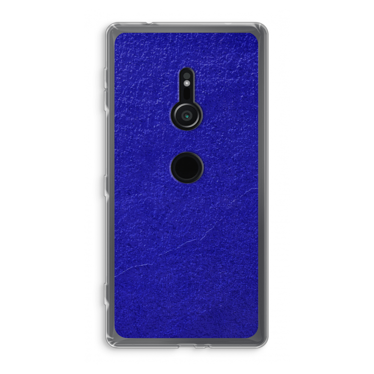 Majorelle Blue: Sony Xperia XZ2 Transparant Hoesje