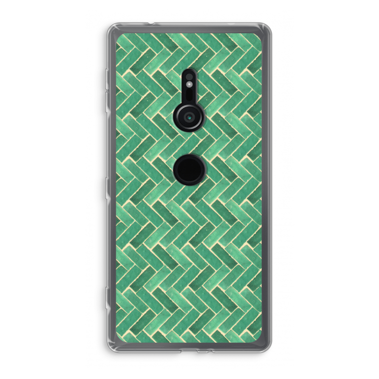 Moroccan tiles 2: Sony Xperia XZ2 Transparant Hoesje
